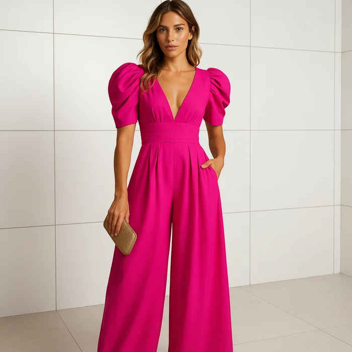 Delilah Women's Full Length Jumpsuit for Formal & Evening Wear